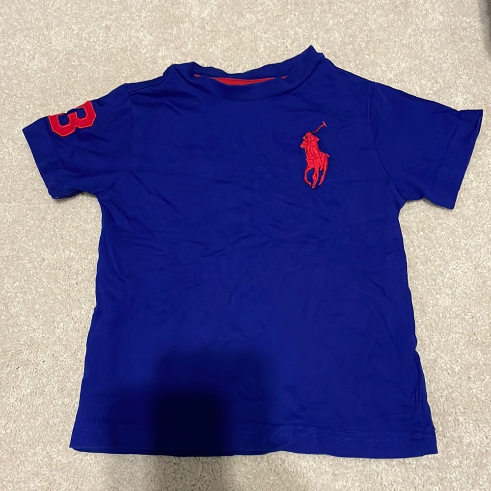 Boys 3t polo Ralph Lauren tee